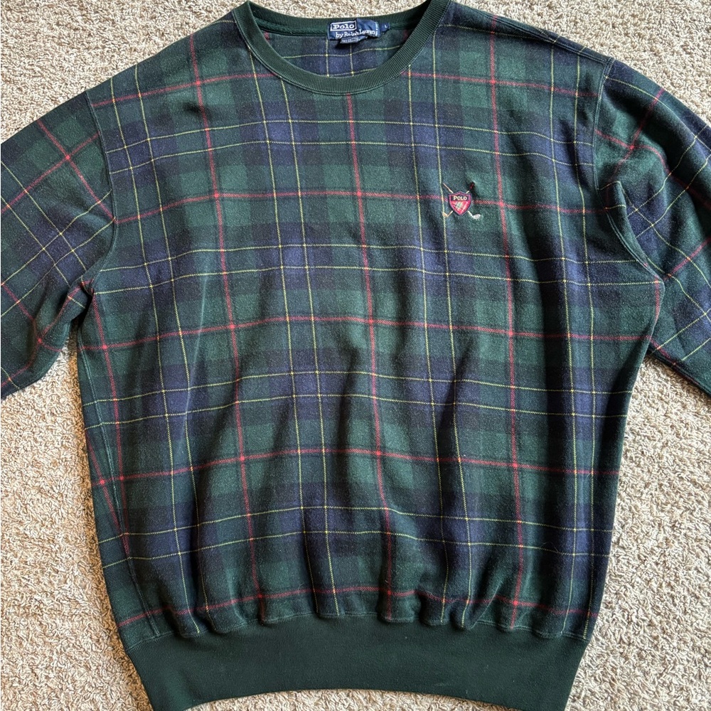 Polo by Ralph Lauren Tartan Plaid Sweatshirt